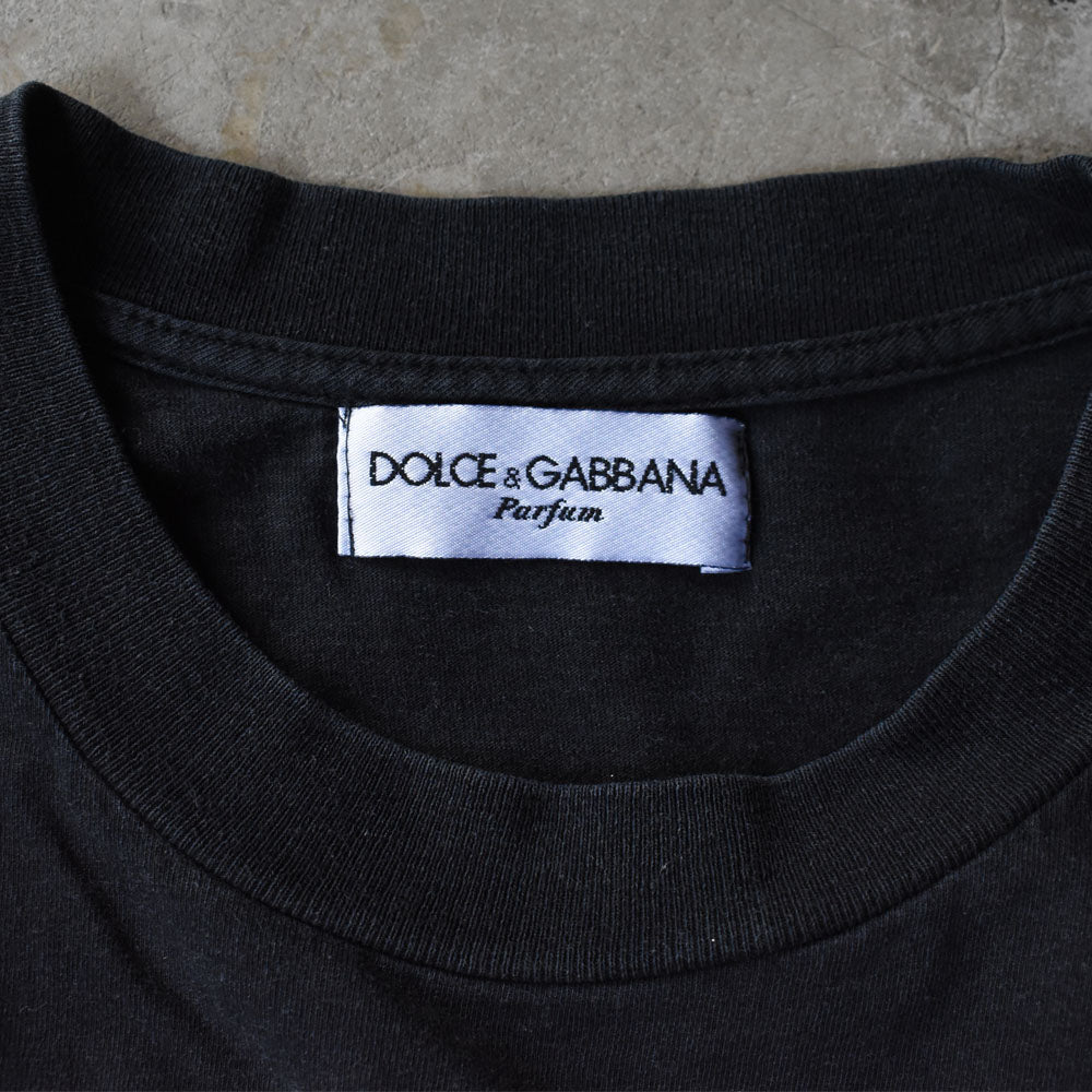 90’s DOLCE & GABBANA “Parfum” ロゴ Tシャツ 250926H