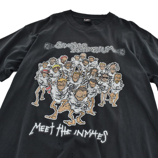 Y2K Metallica Summer Sanitarium Tour 2000 ヘヴィメタル ツアーTシャツ 260707H