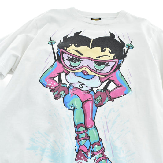 90's Betty Boop "WINTER PARK COLORADO" スキー キャラT USA製 260825H