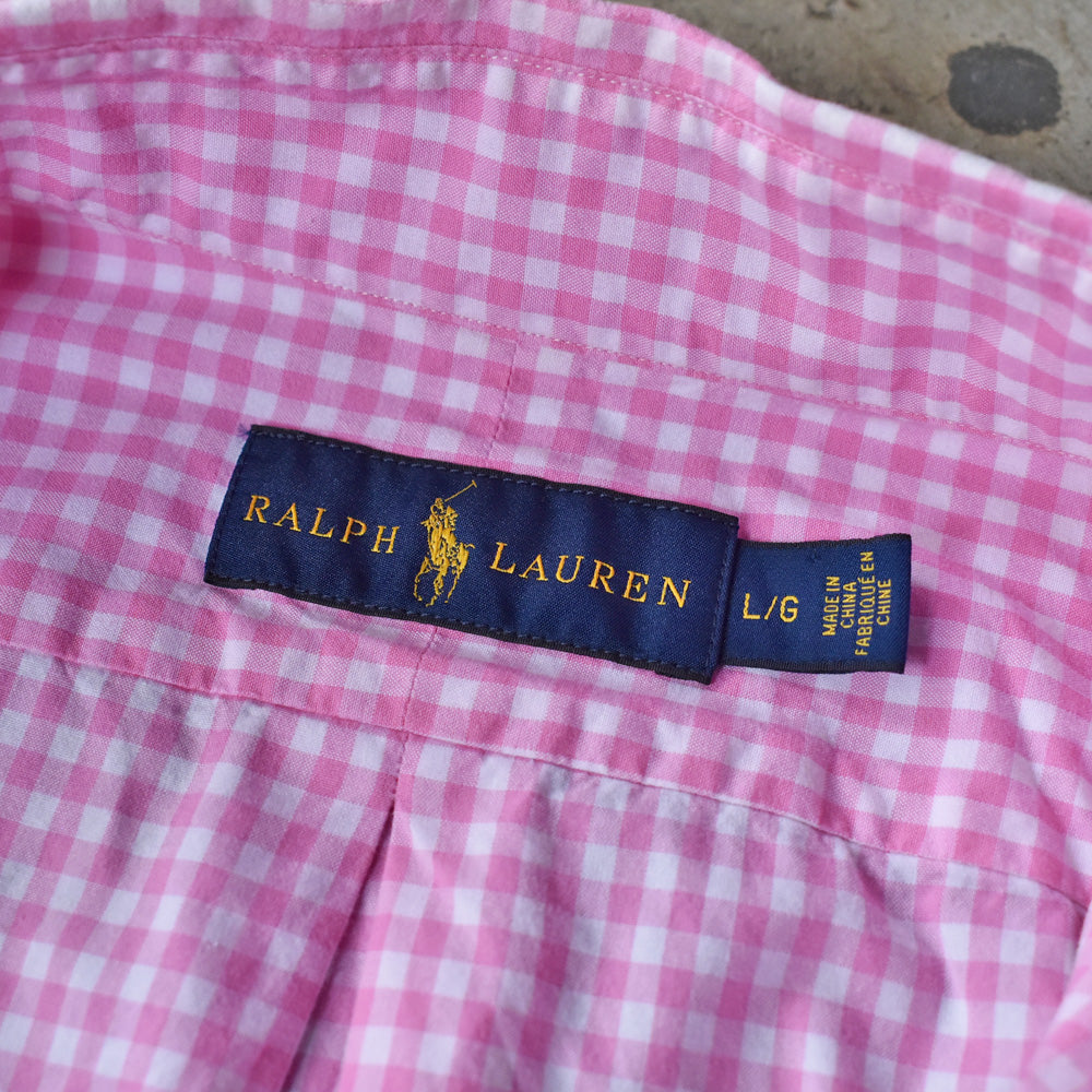 Ralph Lauren/ラルフ ローレン ギンガムチェック ボタンダウンシャツ　230612
