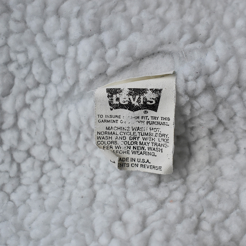 90's Levi’s Authentic 70609 デニム ボアジャケット XXL size！ USA製 231218