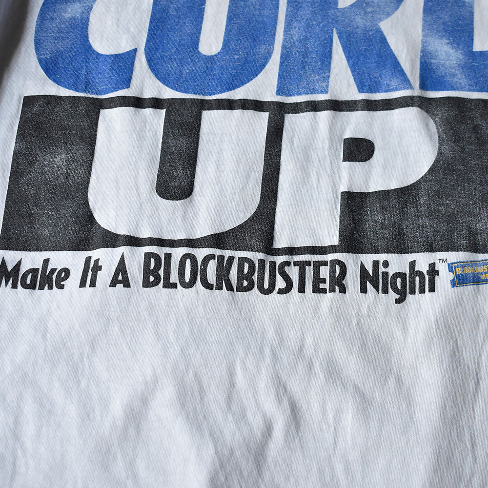 90's BLOCKBUSTER VIDEO “KICK BACK“ Tシャツ 250711H
