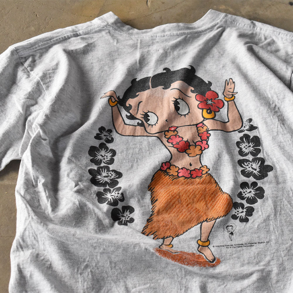 90’s Betty Boop キャラ Tシャツ USA製 240506