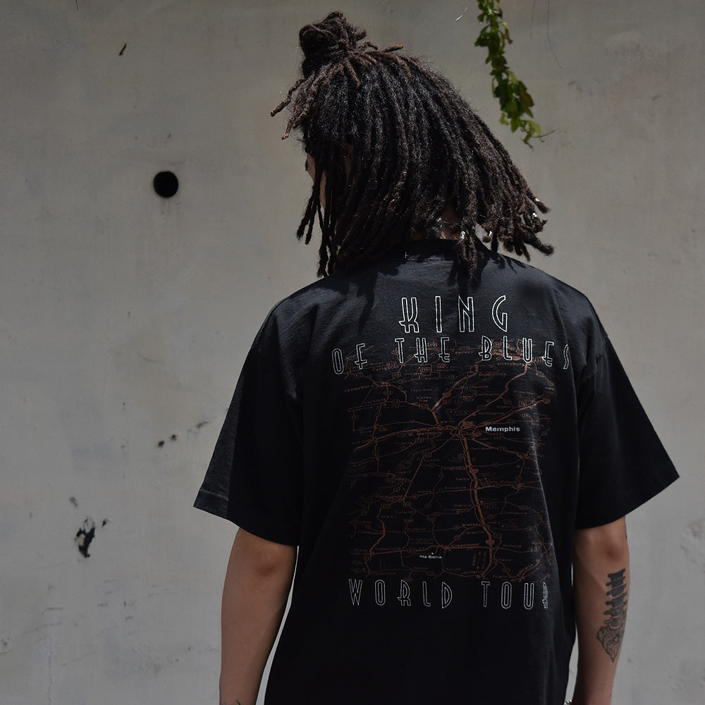 90's　B.B. King/B.B.キング　"King of the Blues" World Tour Tee　230606H