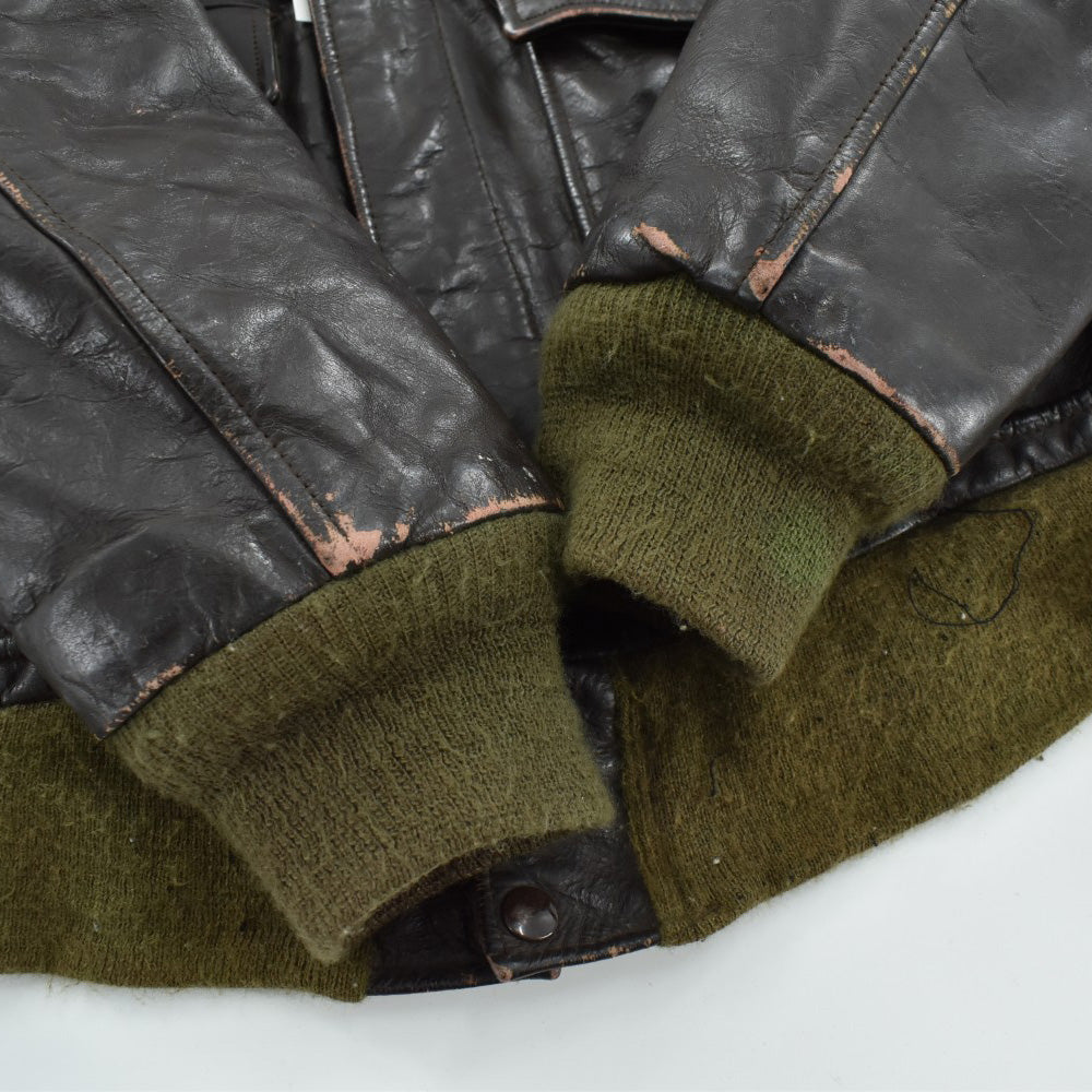 70’s Golden Fleece Spiewak レザー フライトジャケット G-1タイプ USA製 261016H