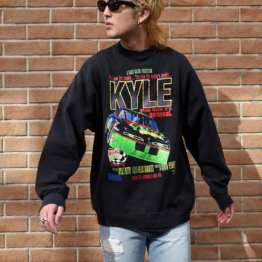 90’s “Kyle Petty” レーシング スウェット 240126H