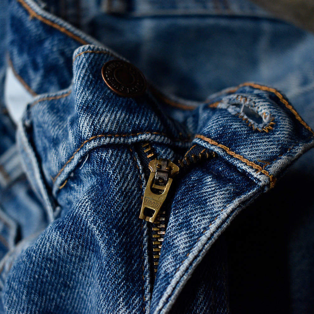 90's Levi's 505 ヒゲ ハチノス デニム パンツ 250810H