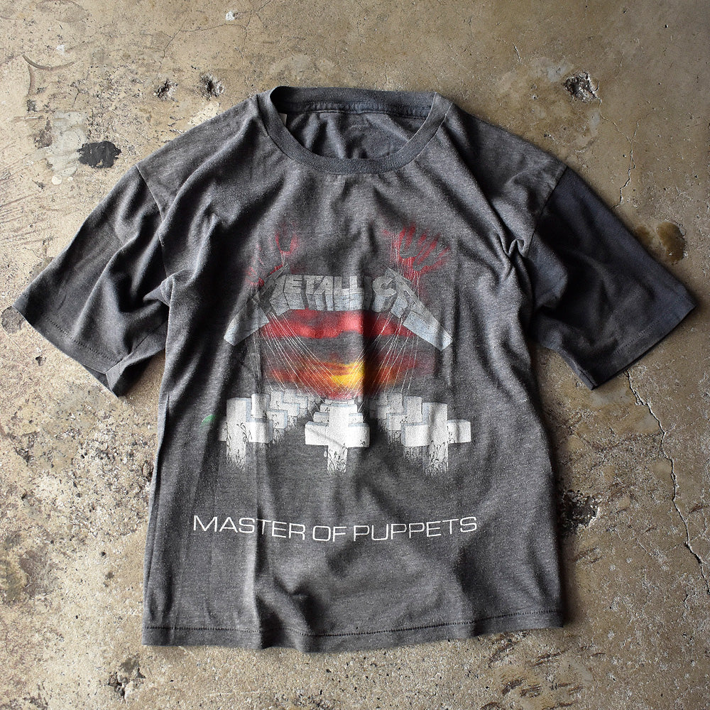 80's Metallica Master Of Puppets “Damage Inc.” Tour Tシャツ 240821H
