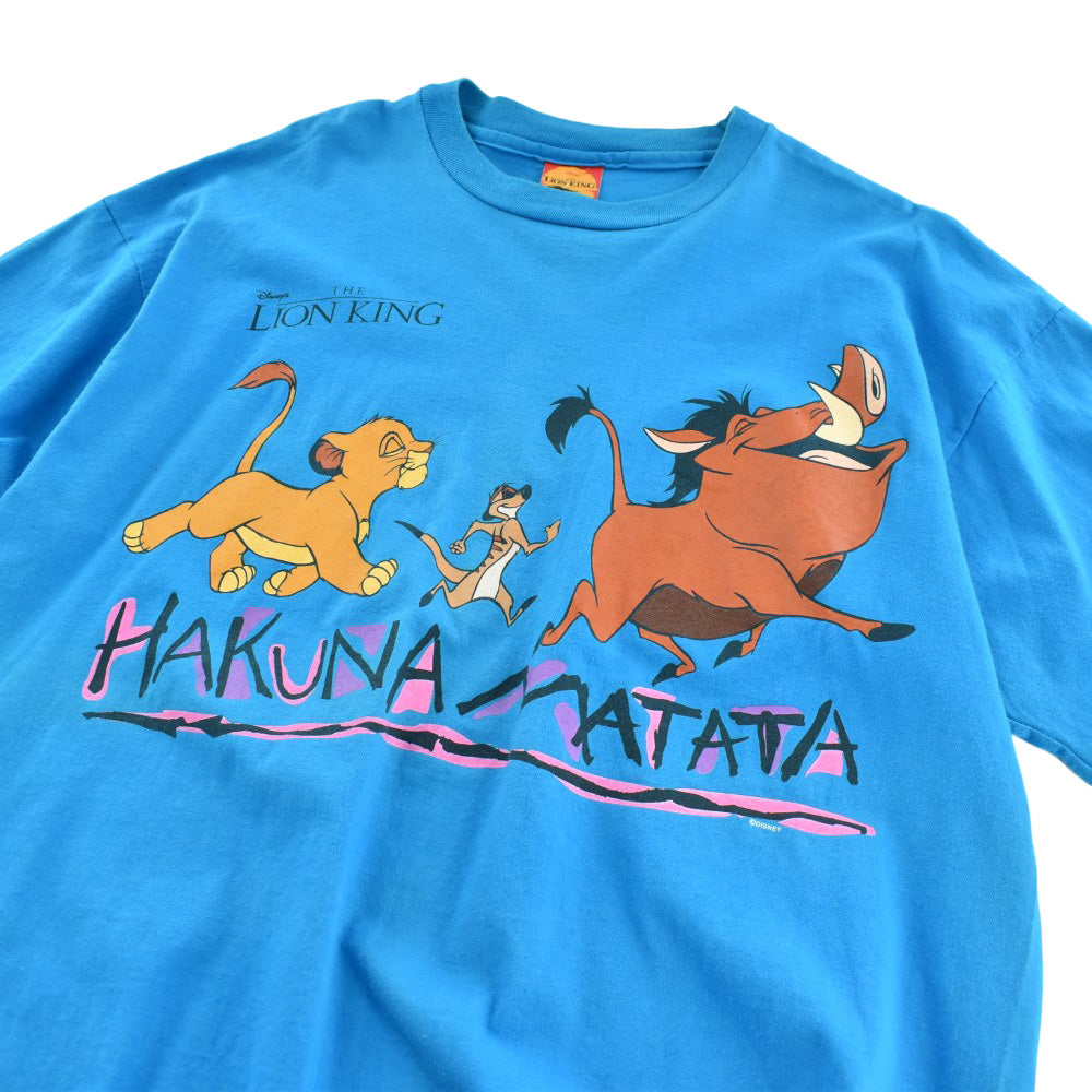 90's The Lion King "HAKUNA MATATA" Disney ムービーTシャツ 260721H