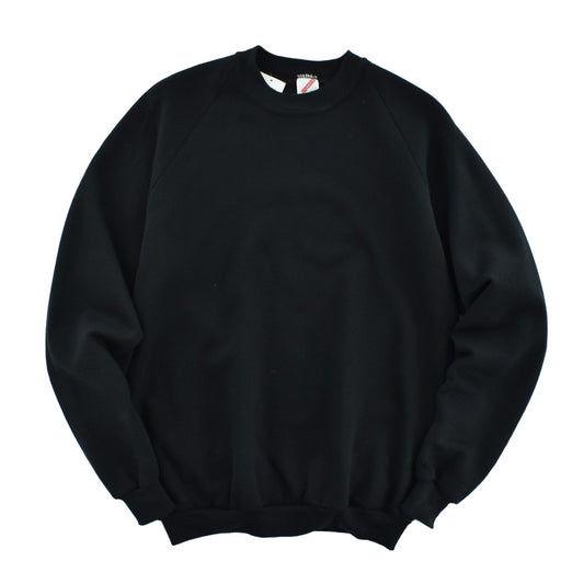 90's JERZEES  無地 ブランクスウェット USA製 黒 260327H