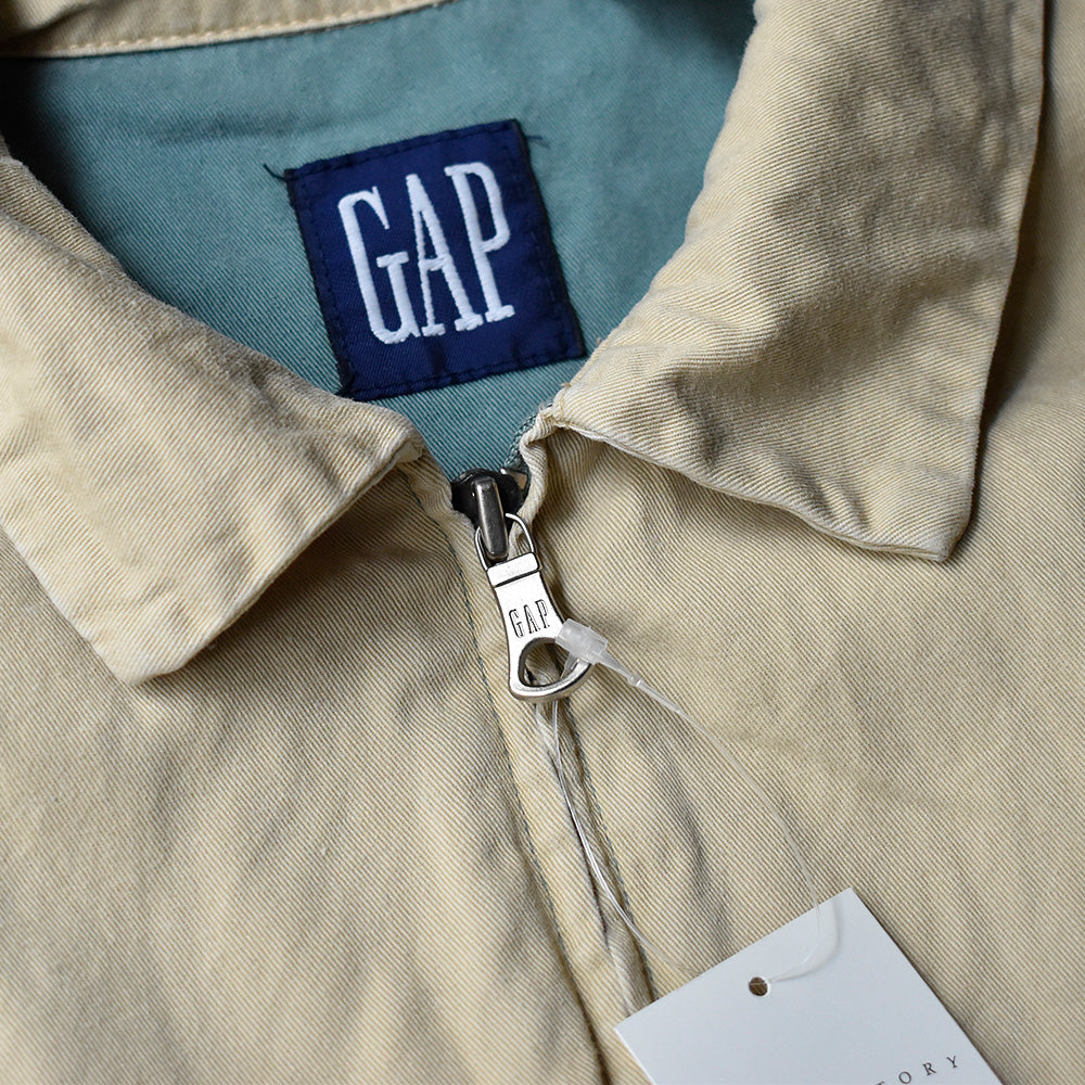 90's Old GAP ワッペン付き コットンベスト 240510H