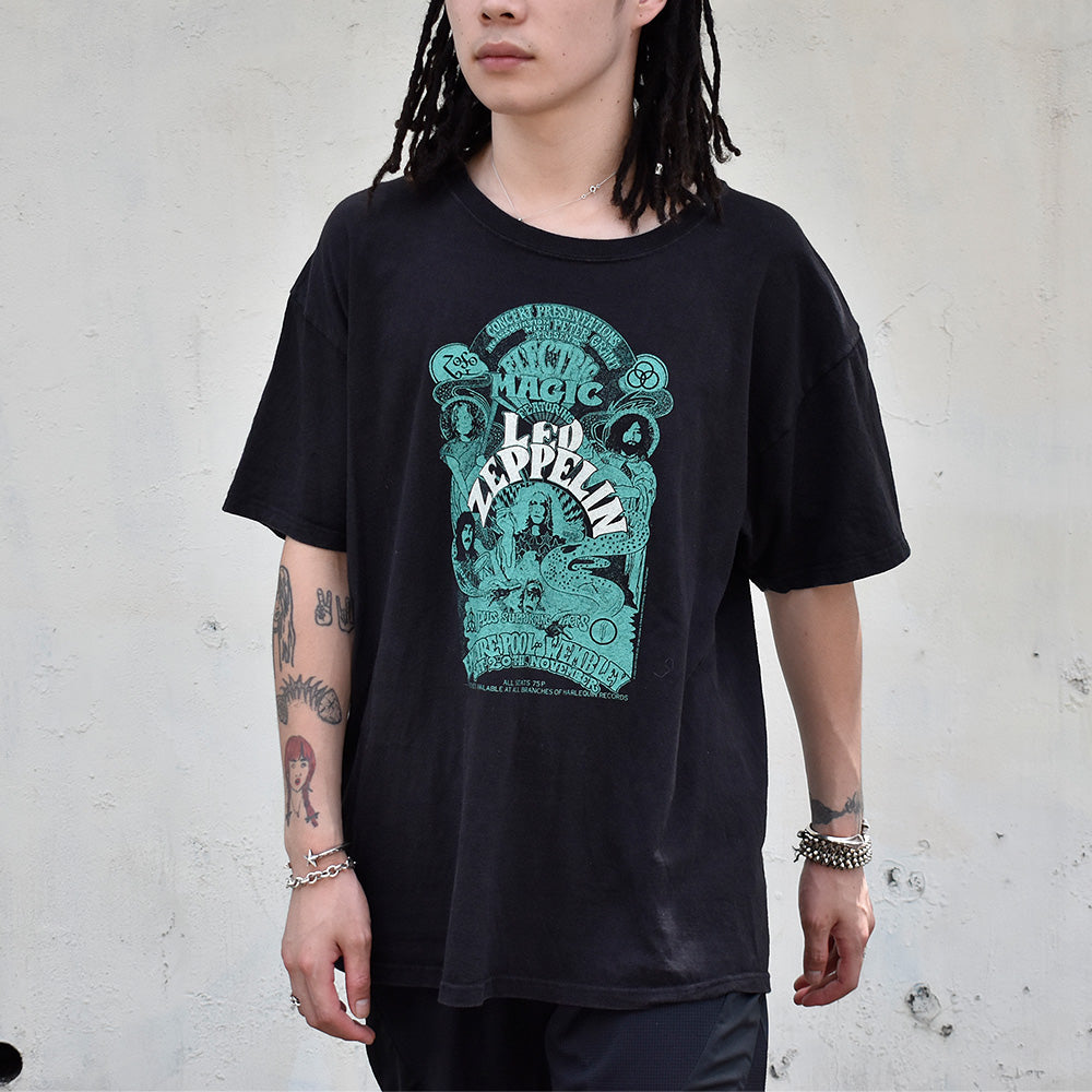 Y2K　LED ZEPPELIN/レッド・ツェッペリン　"ELECTRIC MAGIC"  concert Tee　230807H