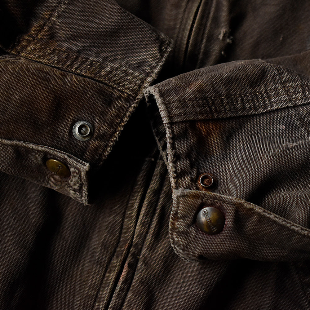 Y2K Carhartt ダメージ！ブリーチ！ ハミルトン ジャケット 250207H