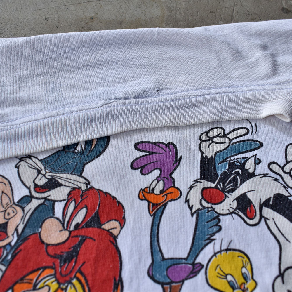 90's　Looney Tunes/ルーニー・テューンズ 両面プリント キャラTシャツ　USA製　230824