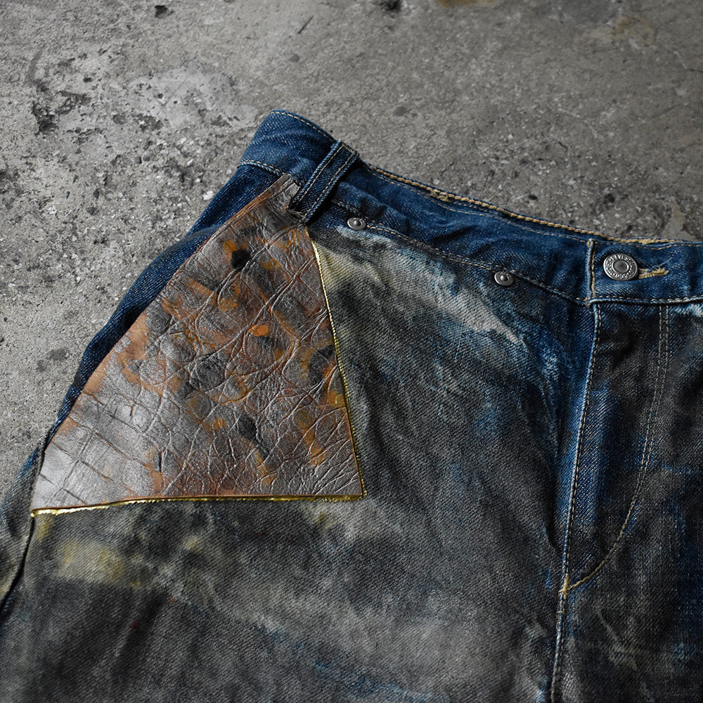 Y2K カスタム！ Levi's Engineered Jeans 立体裁断 デニムパンツ