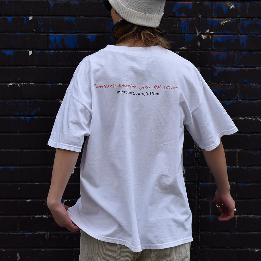 Y2K Microsoft “Office XP” 企業Tシャツ 231203H