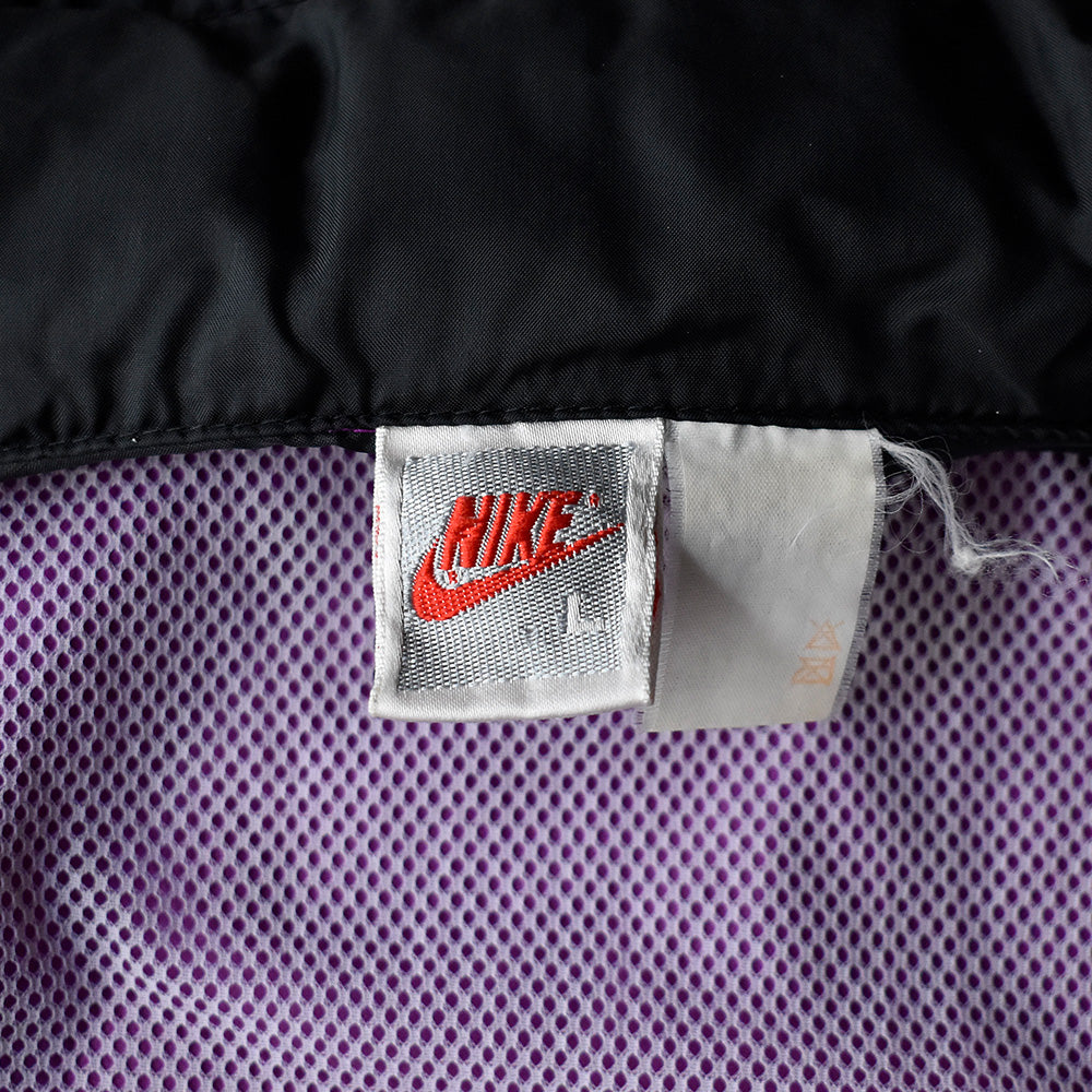 90's NIKE 銀タグ フード付き ナイロンジャケット ナイスカラーリング！ 250525H