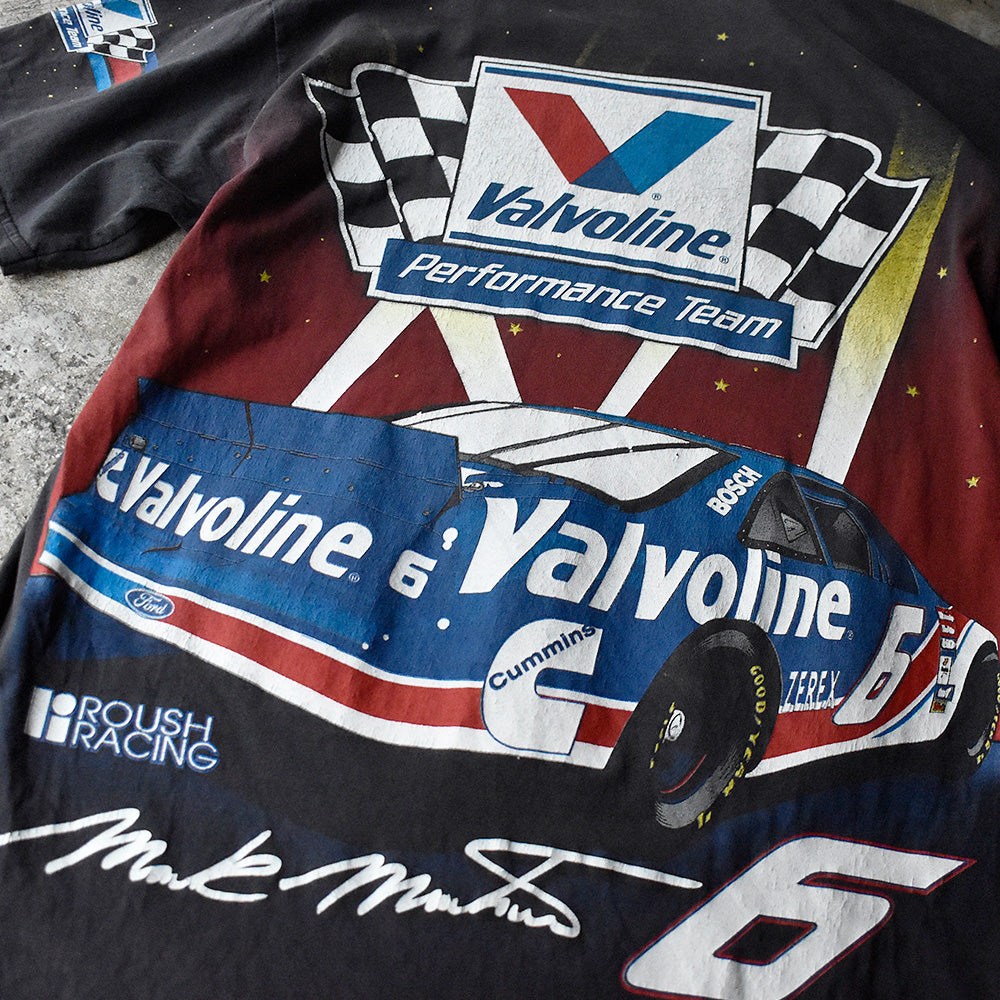 Y2K AOP！ “Mark Martin” Racing Tシャツ 250610H