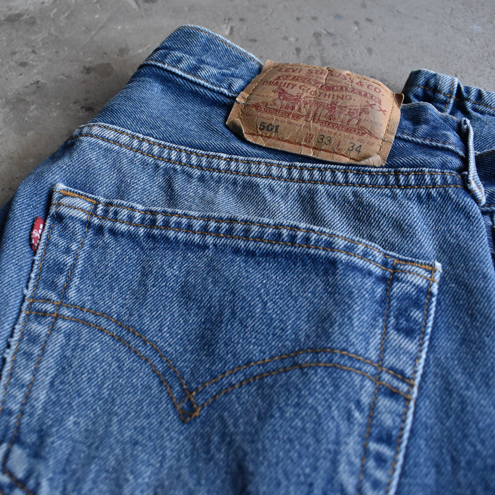 90’s Levi's 501 デニムパンツ USA製 231207