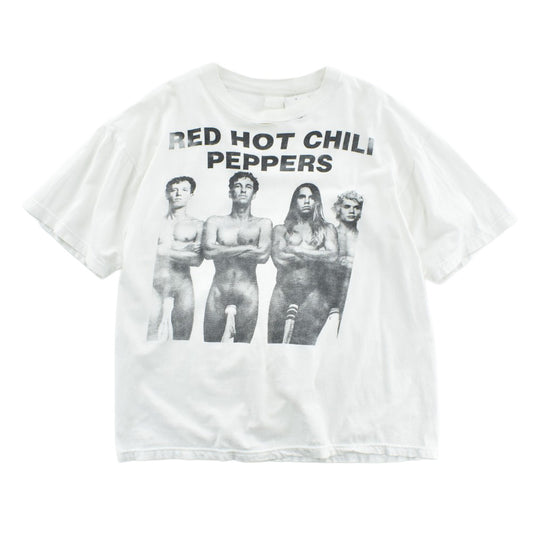 80's~ RED HOT CHILI PEPPERS "Socks on Cocks" フォト ロックTシャツ ユーロ製 260828H
