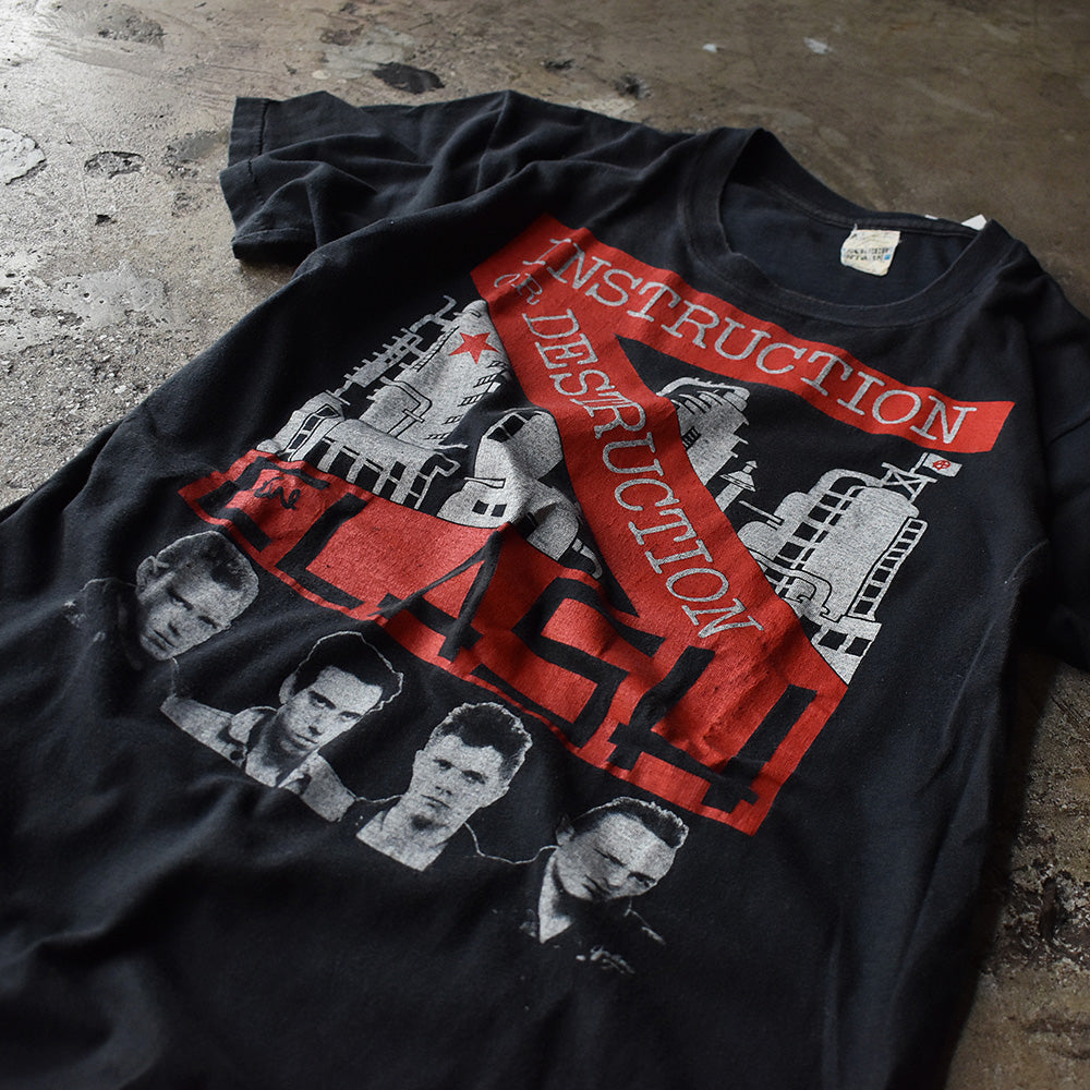 ザ・クラッシュ INSTRUCTION OR DESTRUCTION メンバーフォト Tシャツ 1983年 ヴィンテージ