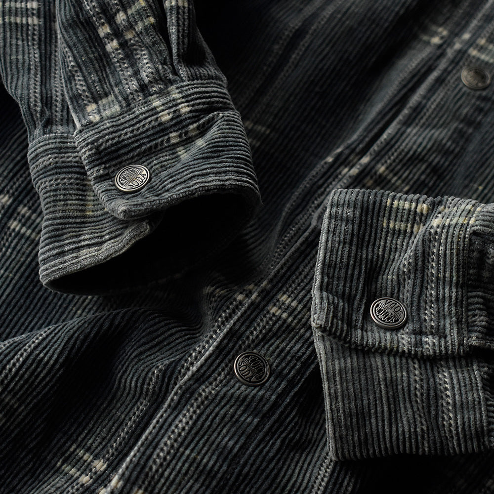 Y2K SCOTCH & SODA コーデュロイ フード付きシャツ 250125H