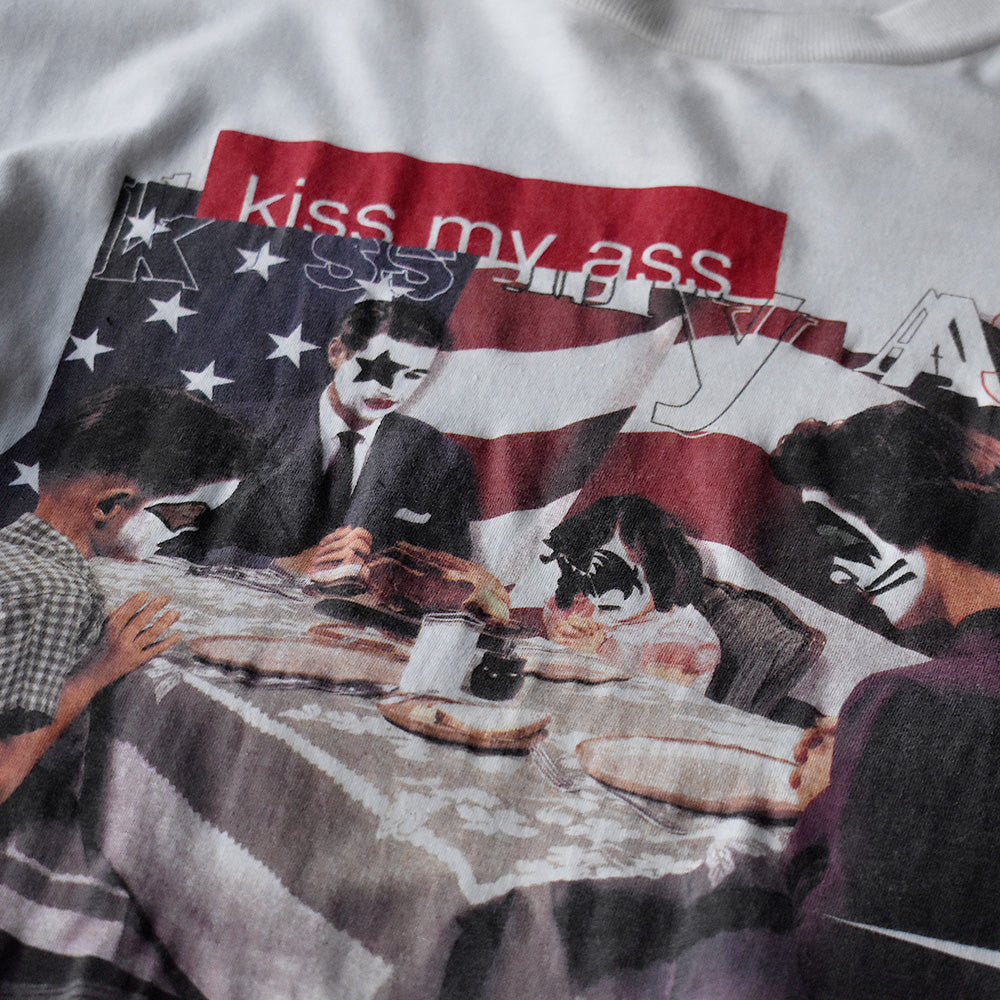 90's Kiss “Kiss My Ass: Classic Kiss Regrooved“ ロック Tシャツ 250703HY3
