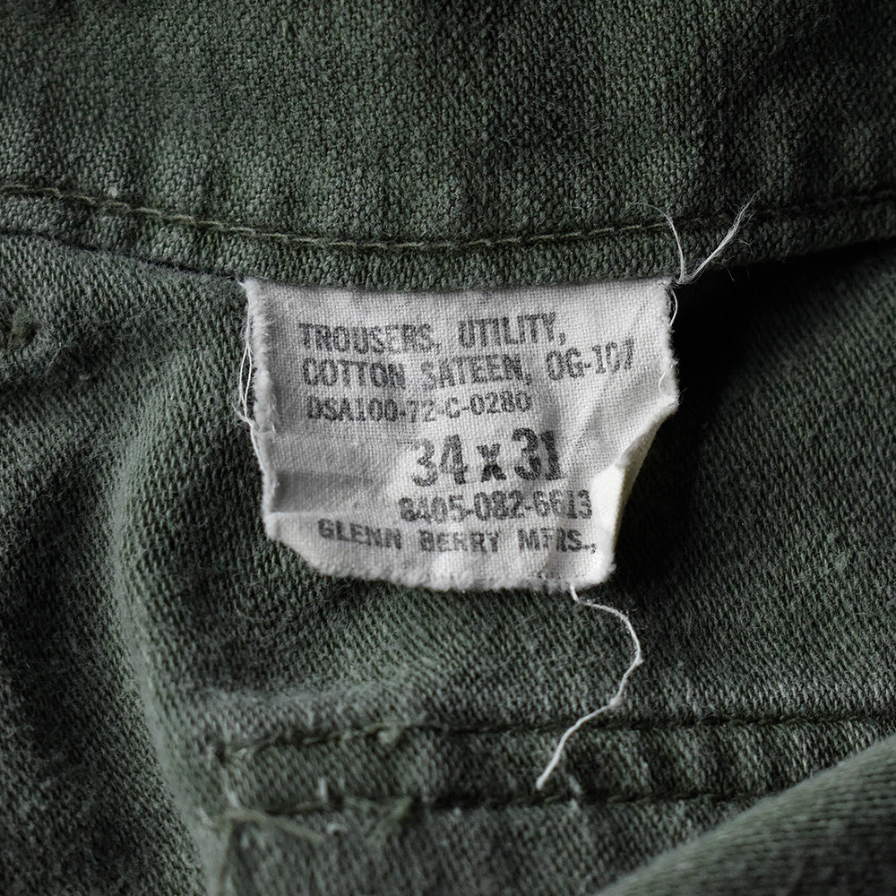 72's US.ARMY OG-107 ベイカーパンツ 240320H