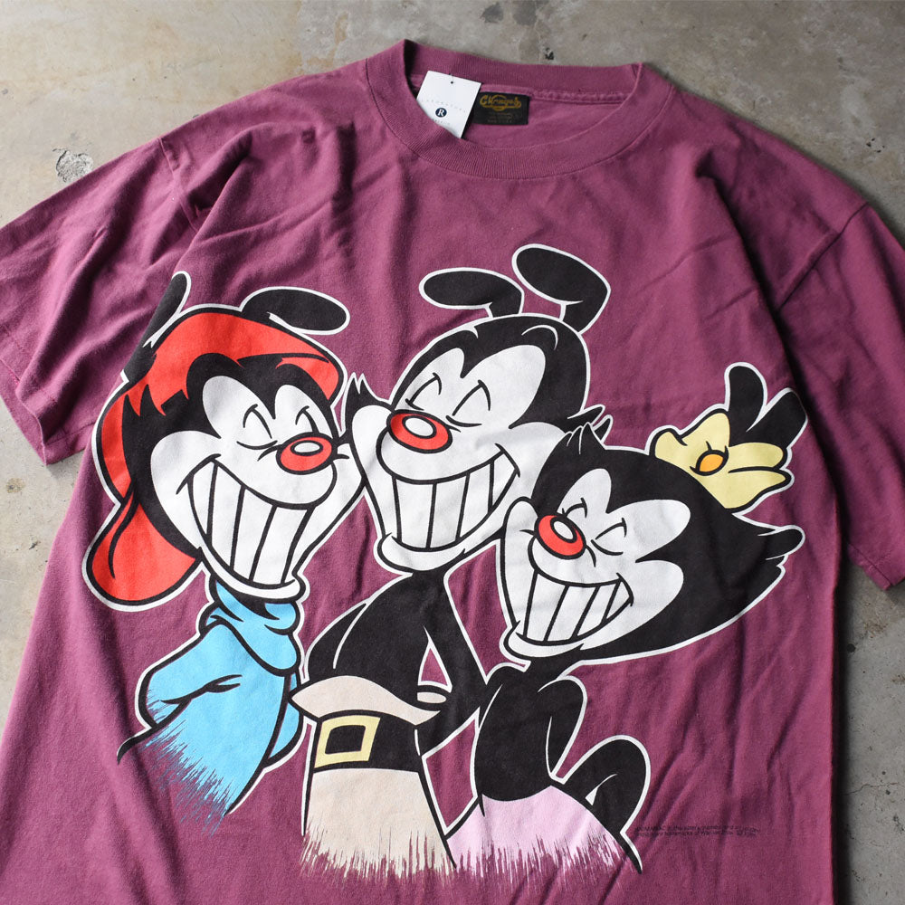 90’s Warner Brothers “Animaniacs” キャラクター Tシャツ USA製 250923H