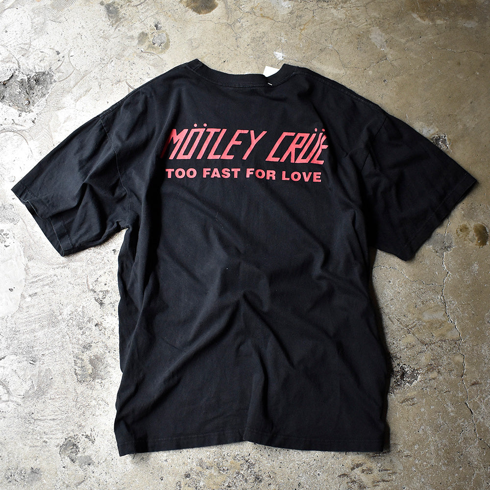 Y2K Mötley Crüe “Too Fast For Love” Tシャツ 240605H