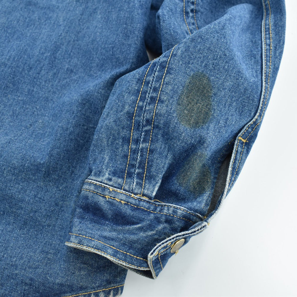 90's Karl Kani メタルプレート デニム シャツジャケット USA製 260310H