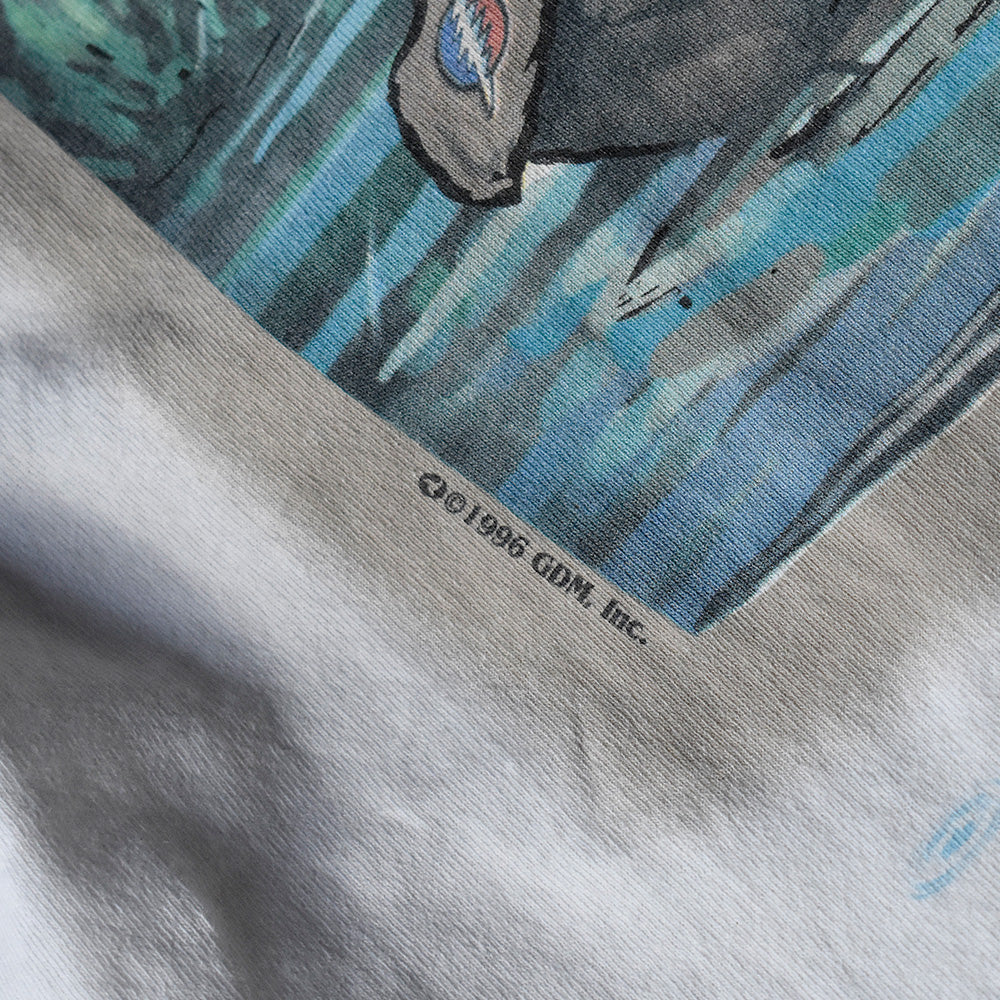 90's LIQUID BLUE Grateful Dead "L.L.Rain”デッドベア Tシャツ USA製 240130H