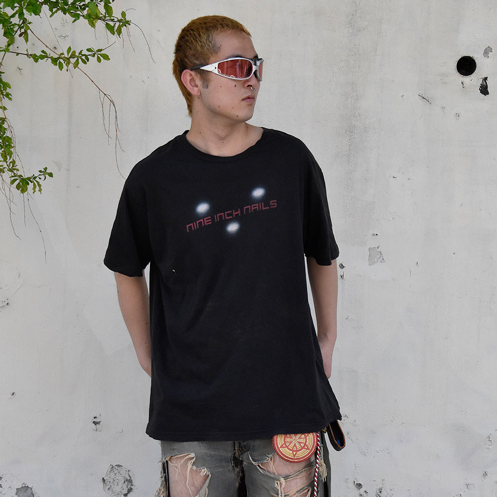 Y2K Nine Inch Nails “Lights in the Sky“ Tour Tシャツ 250505H