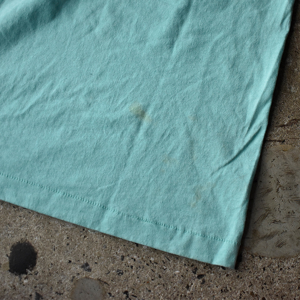 80's～ “Teenage Mutant Ninja Turtles” エアブラシ！ 海外アニメ キャラ Tシャツ USA製 250807H