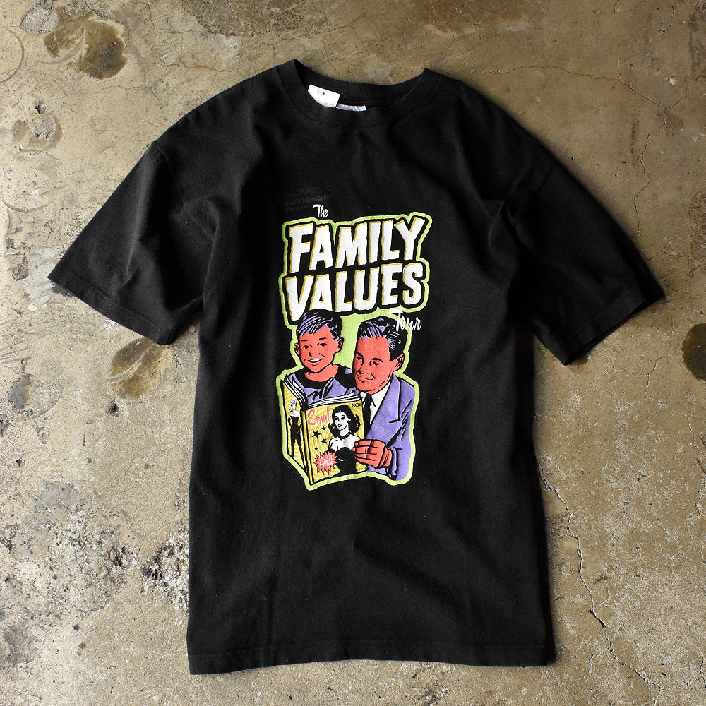 90's “THE FAMILY VALUES” 1999Tour Tシャツ 241008H