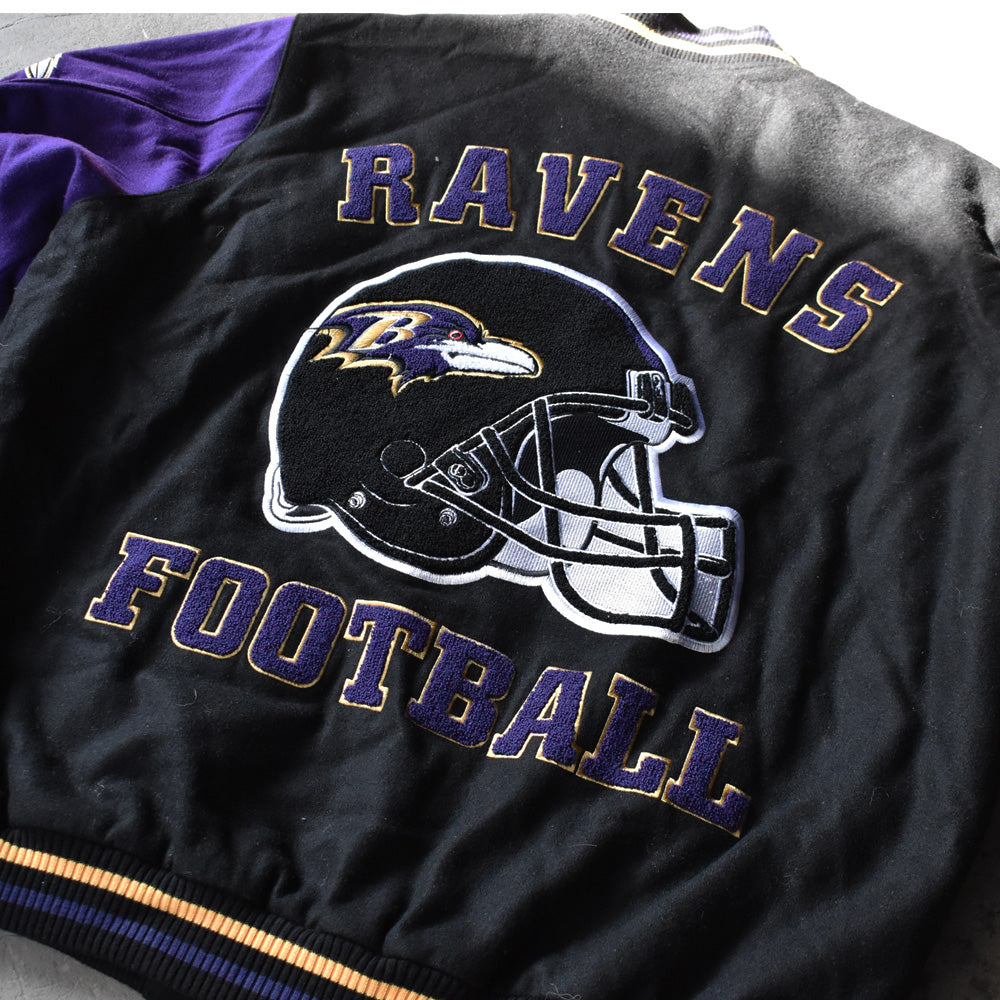 “NFL Baltimore Ravens” アワードジャケット 231217