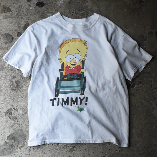 90's South Park “Timmy” 海外アニメ キャラ Tシャツ 230427H