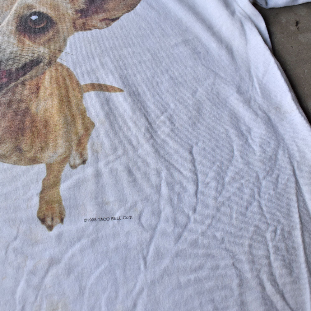 90’s Taco Bell チワワ 企業系 Tシャツ 240725
