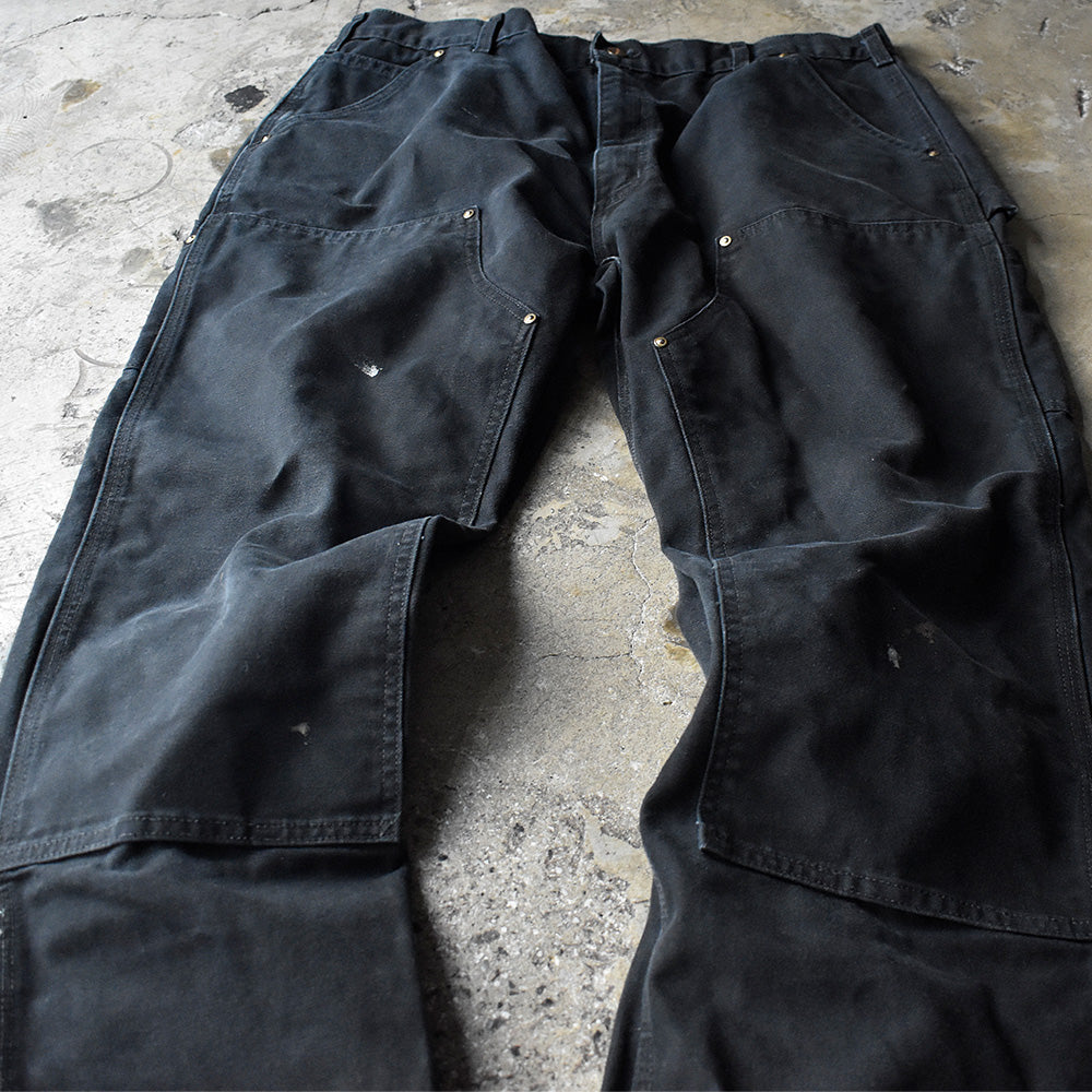 Carhartt ブラック！ ダブルニー ダック ペインターパンツ 240814H