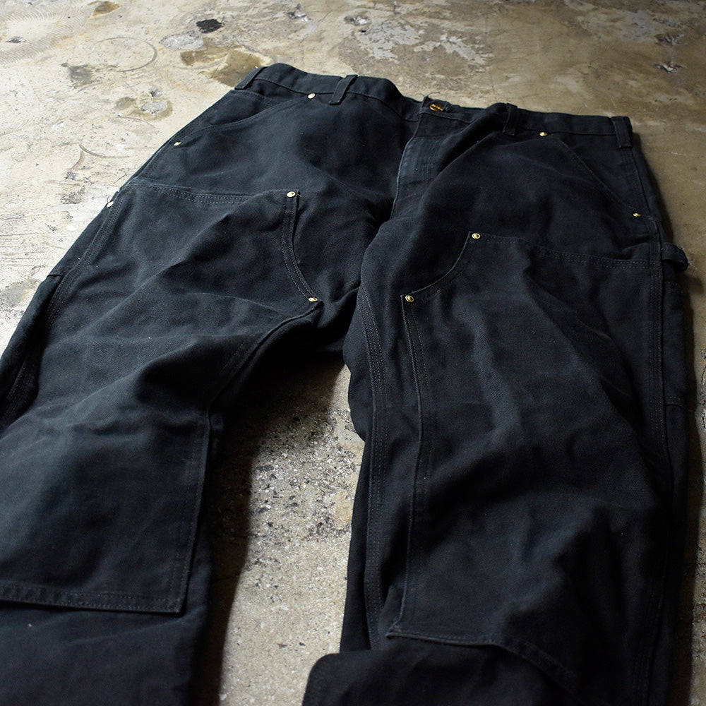 Carhartt ブラック！ ダブルニー ダック ペインターパンツ 240716H