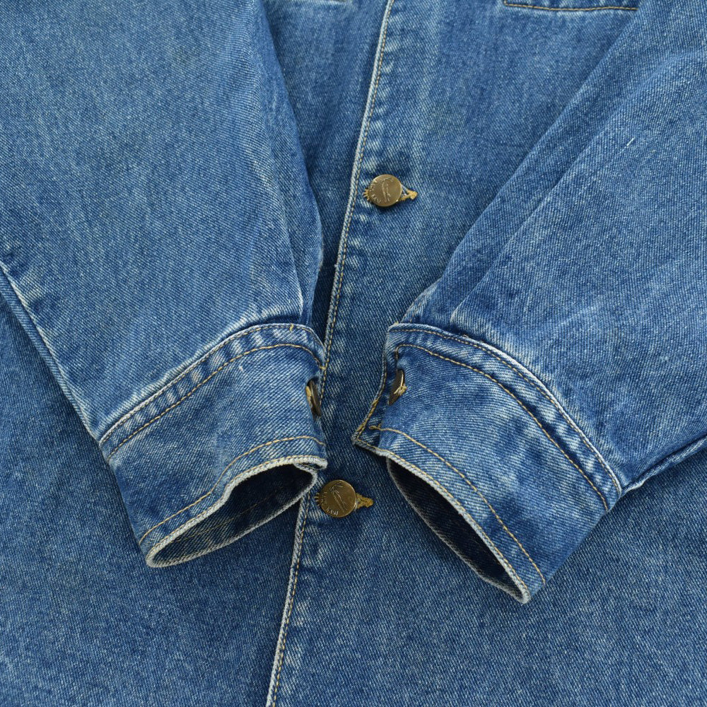 90's Karl Kani メタルプレート デニム シャツジャケット USA製 260310H