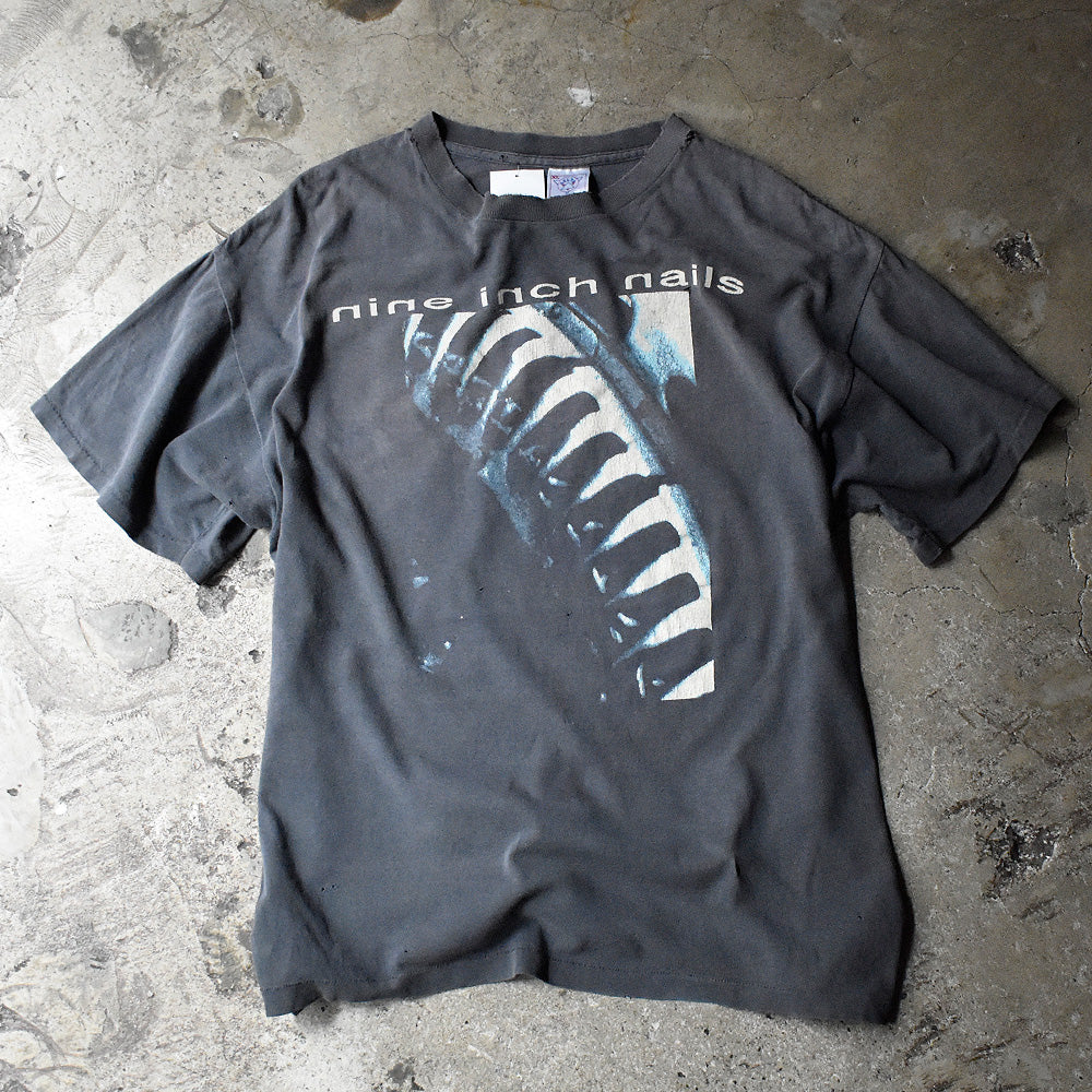 90's ダメージ！ Nine Inch Nails “now i'm nothing“ Tシャツ 240629H