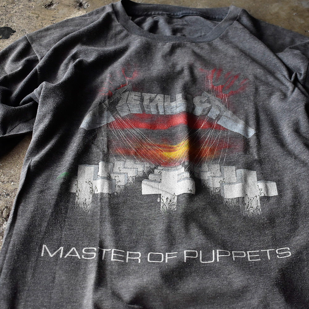 メタリカ Master Of Puppets Damage Inc. ツアーTシャツ 80年代 ヴィンテージ