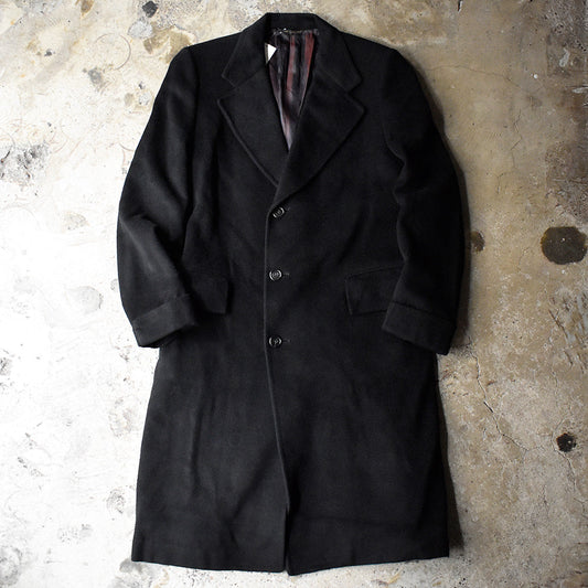 60's Van Horn's チェスターコート ブラック! 240112