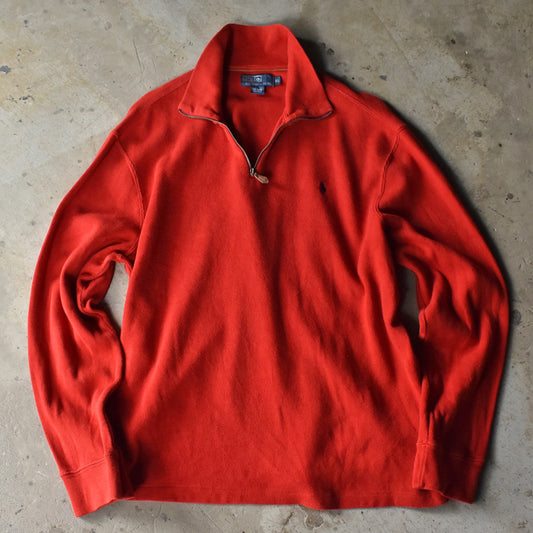 90's Polo Ralph Lauren/ポロ ラルフ ローレン ハーフジップ プルオーバー 230612