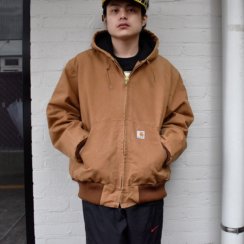 Y2K Carhartt アクティブパーカー キルティングライナー USA製 240223H