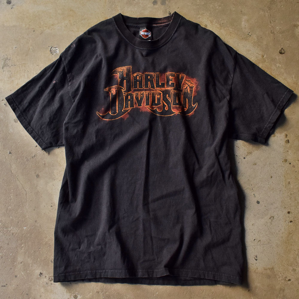 Y2K Harley-Davidson “LAVAL” 両面プリント Tシャツ USA製 240601