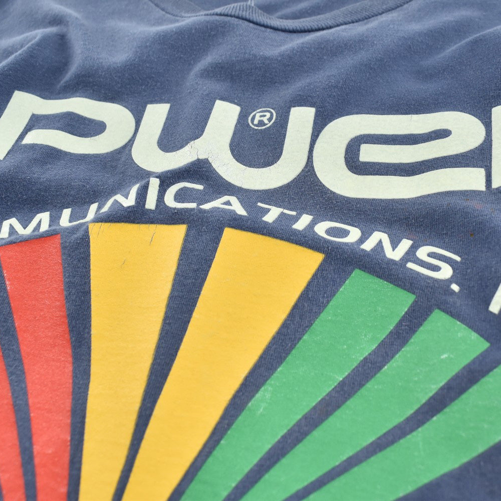 90’s PWEI "Communications Inc." ロングスリーブ ロックTシャツ 260602HYY