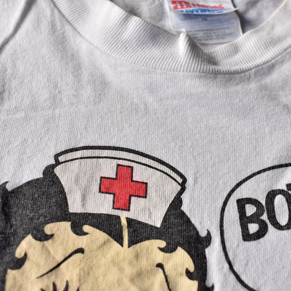 90’s Betty Boop “BOTTOMS UP !!” キャラ Tシャツ 240510
