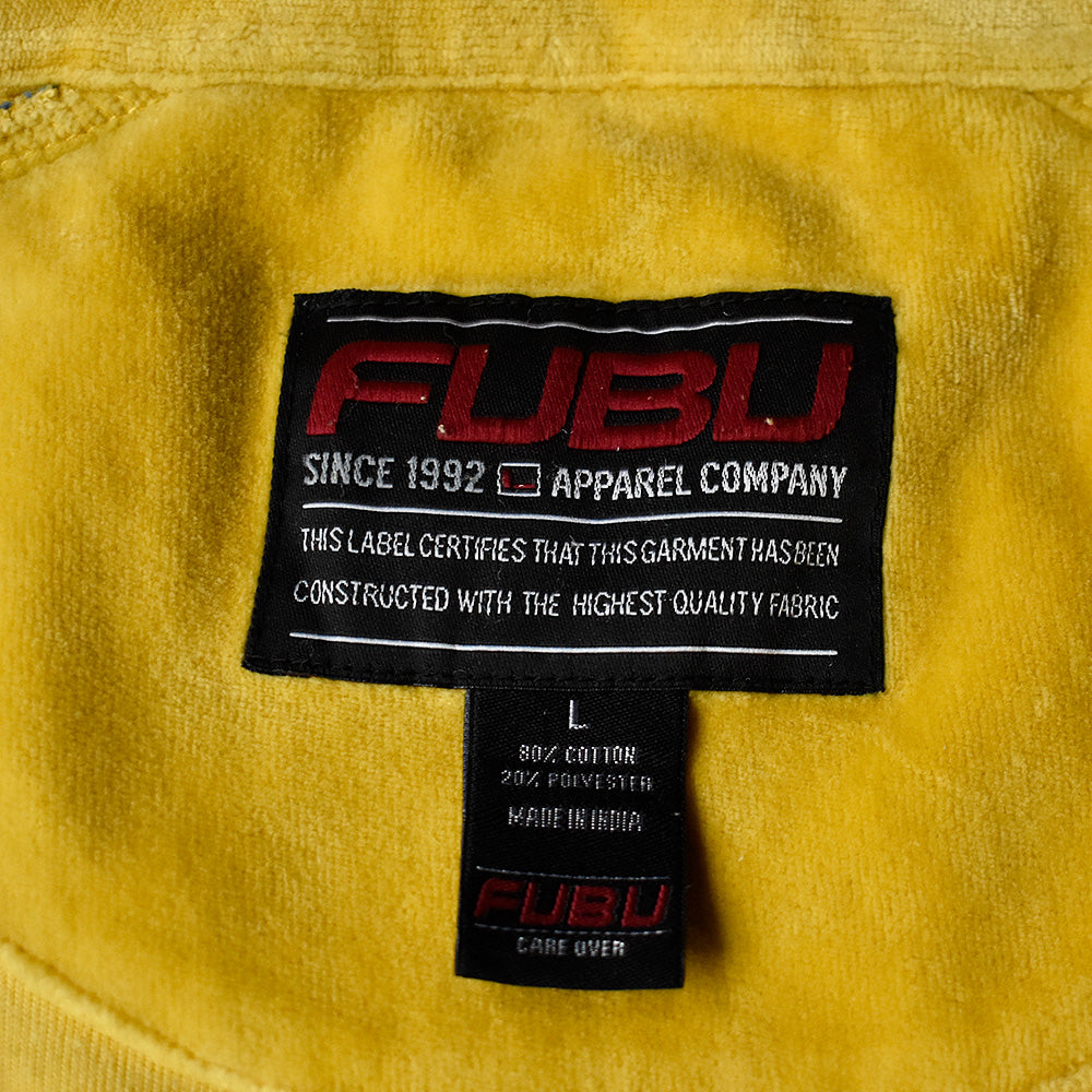90's FUBU ベロア トラックジャケット 231204H